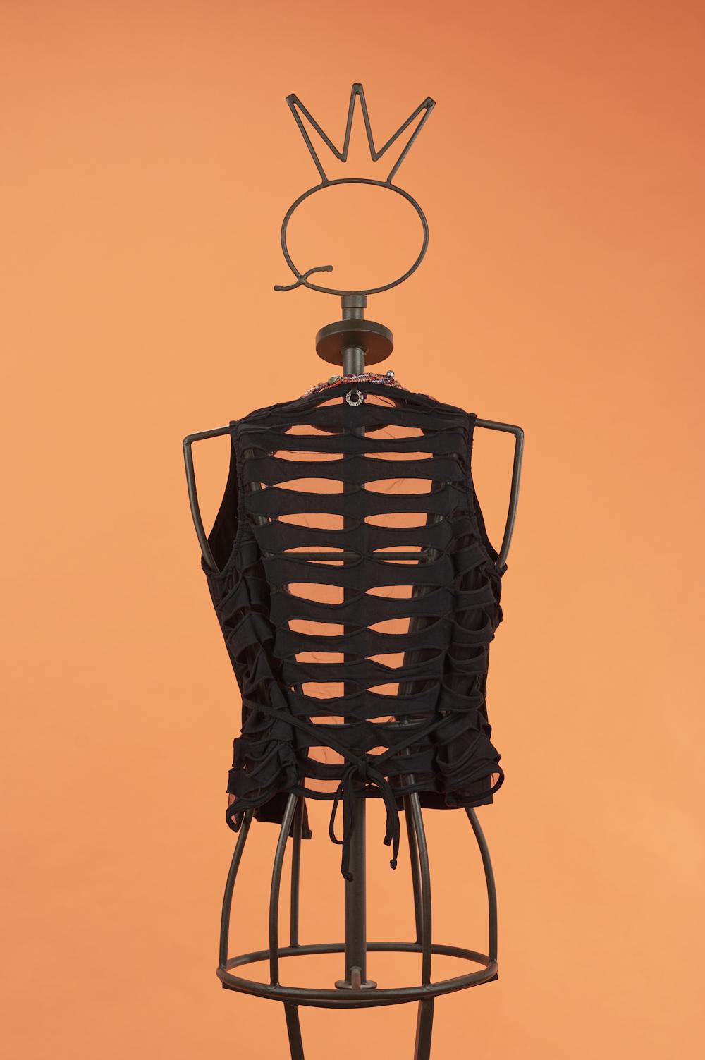 Save The Queen Gilet Nero