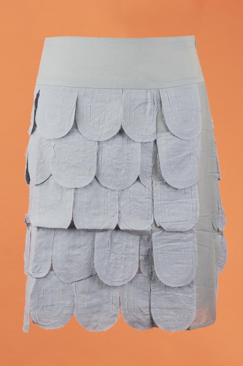 Save The Queen Gonna corta in cotone