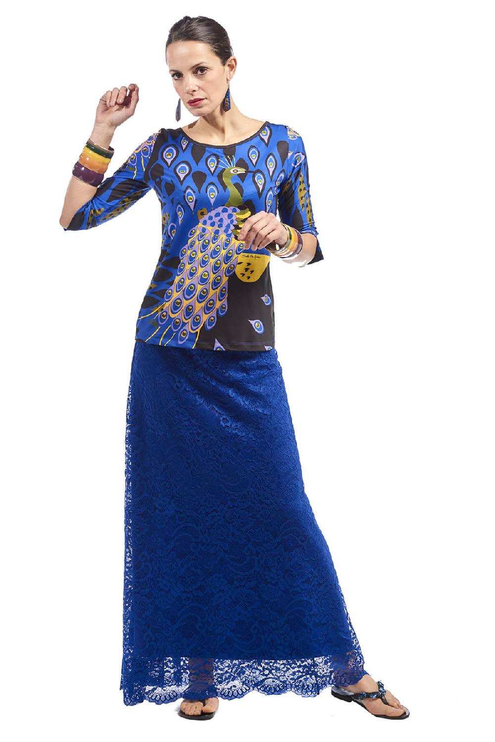 Save The Queen Gonna Lunga In Pizzo Blu