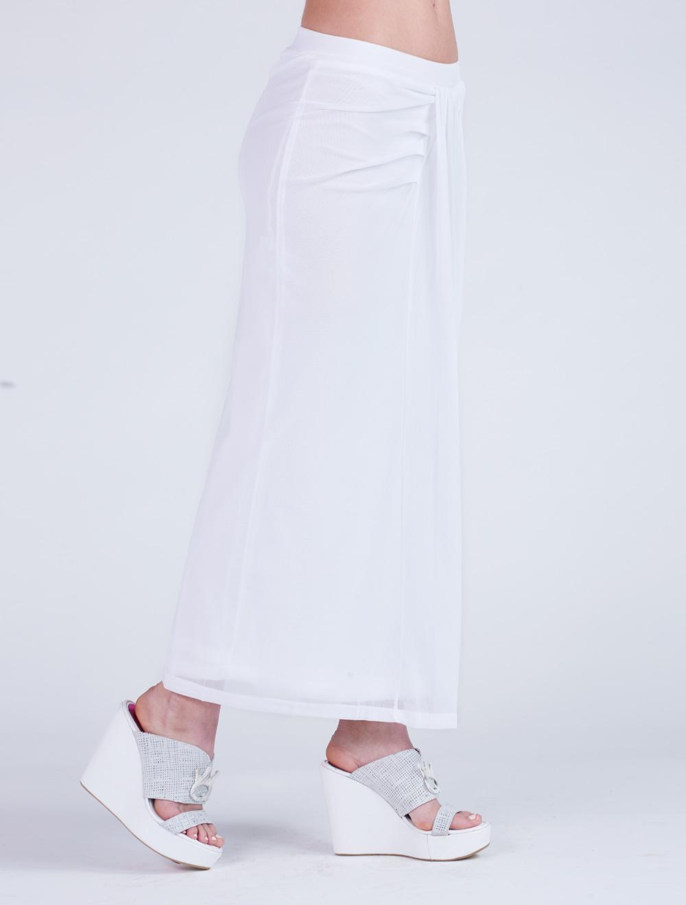 Save The Queen Gonna Lunga In Tulle Bianco