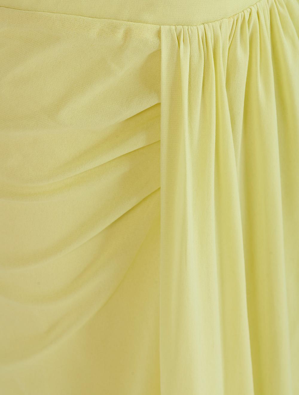 Save The Queen Gonna Lunga In Tulle Giallo