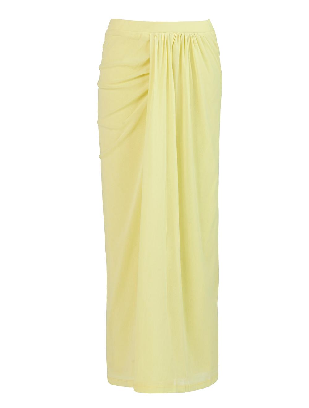 Save The Queen Gonna lunga in tulle giallo