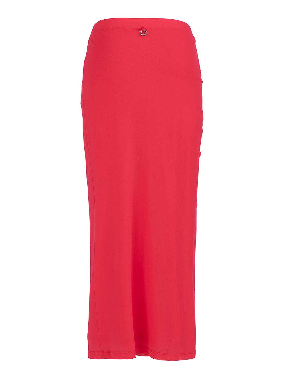 Save The Queen Gonna Lunga In Tulle Rosso