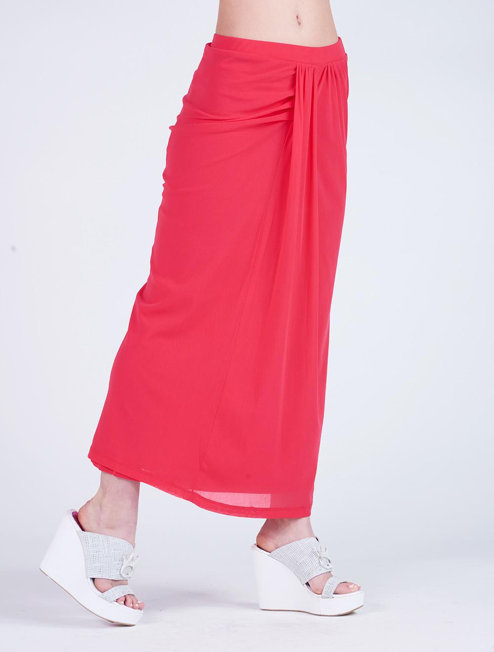 Save The Queen Gonna Lunga In Tulle Rosso