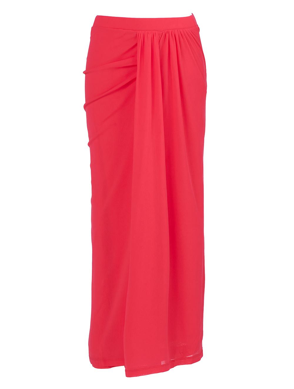 Save The Queen Gonna lunga in tulle rosso