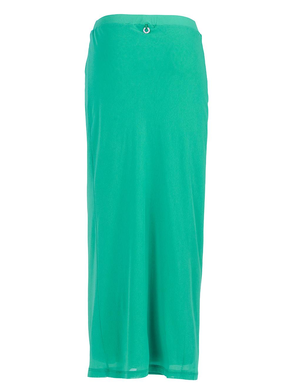 Save The Queen Gonna Lunga In Tulle Verde Smeraldo