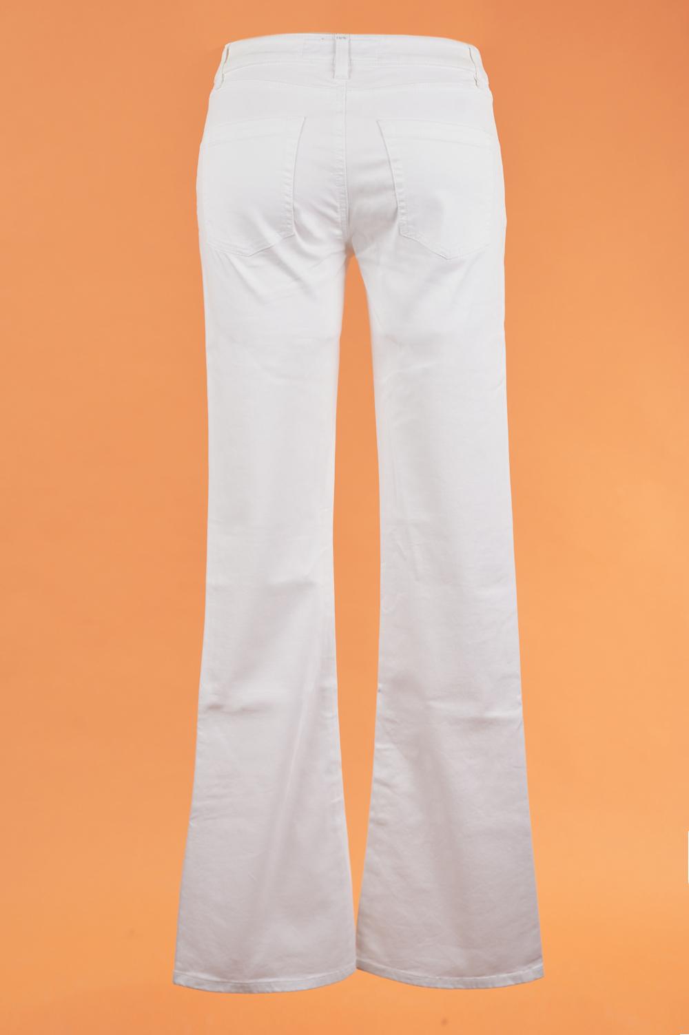 Save The Queen Jeans Bianco