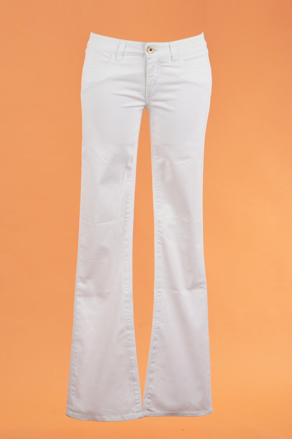 Save The Queen jeans bianco