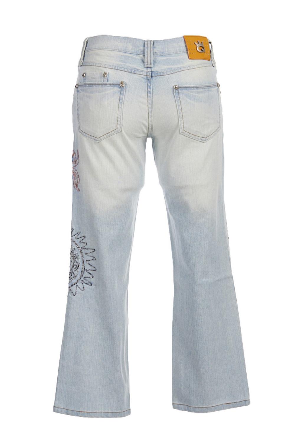 Save The Queen Jeans Ricamati