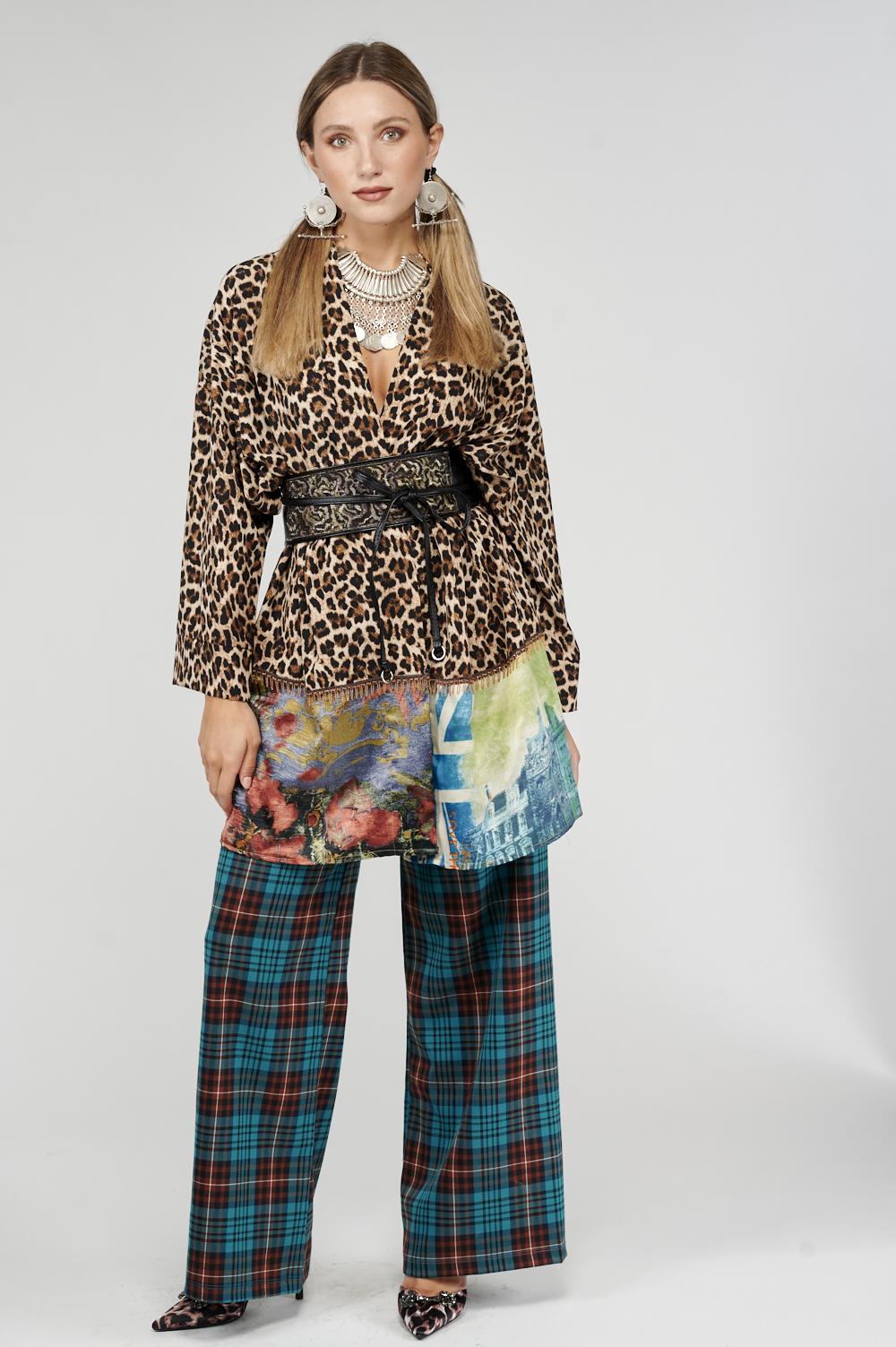 Save The Queen Kimono maculato