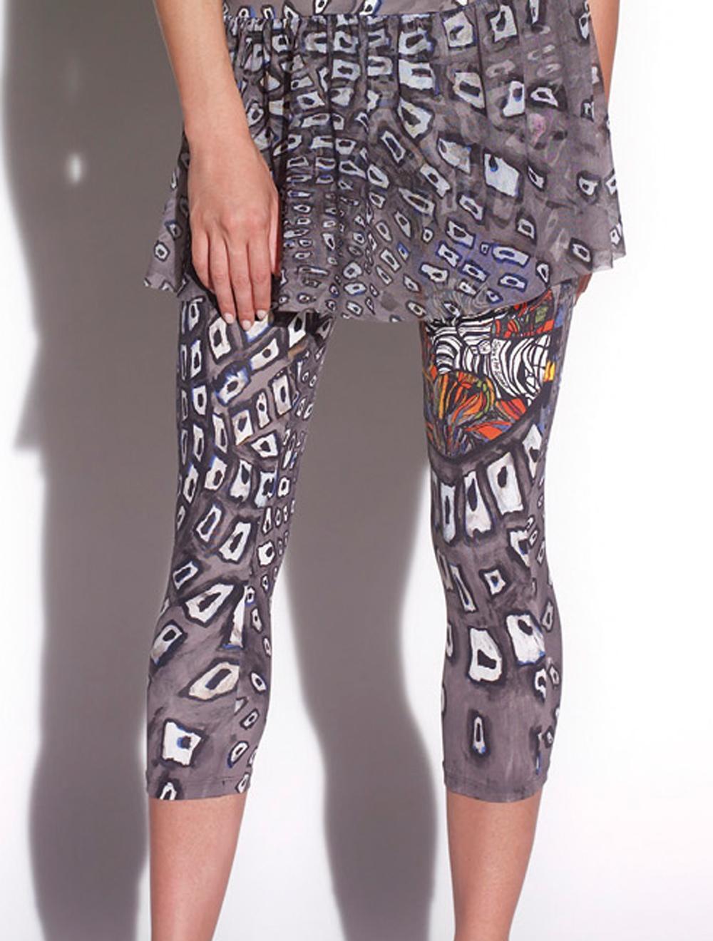 Save The Queen Leggings stampa “zebra”