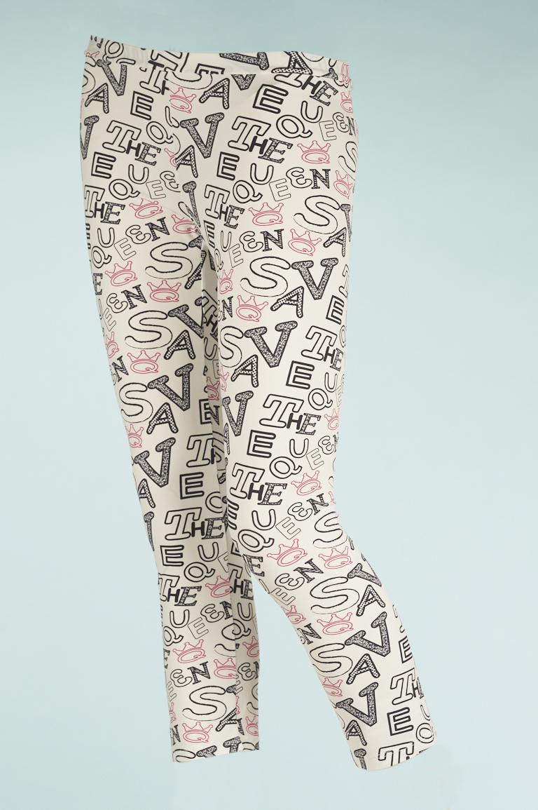 Save The Queen Leggings Stampato