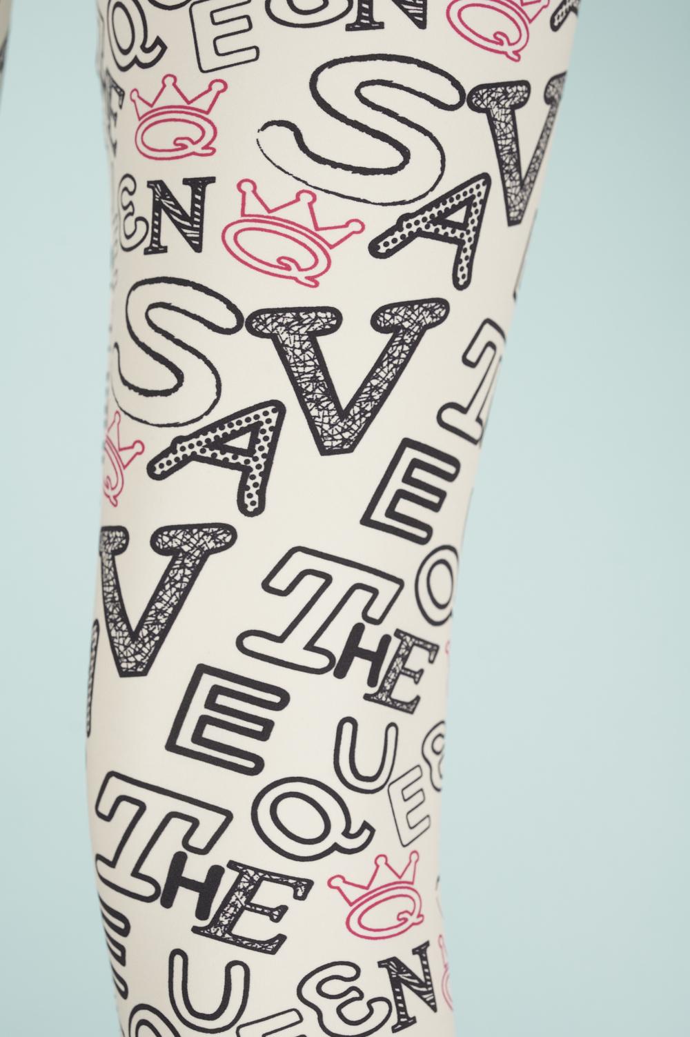 Save The Queen Leggings Stampato