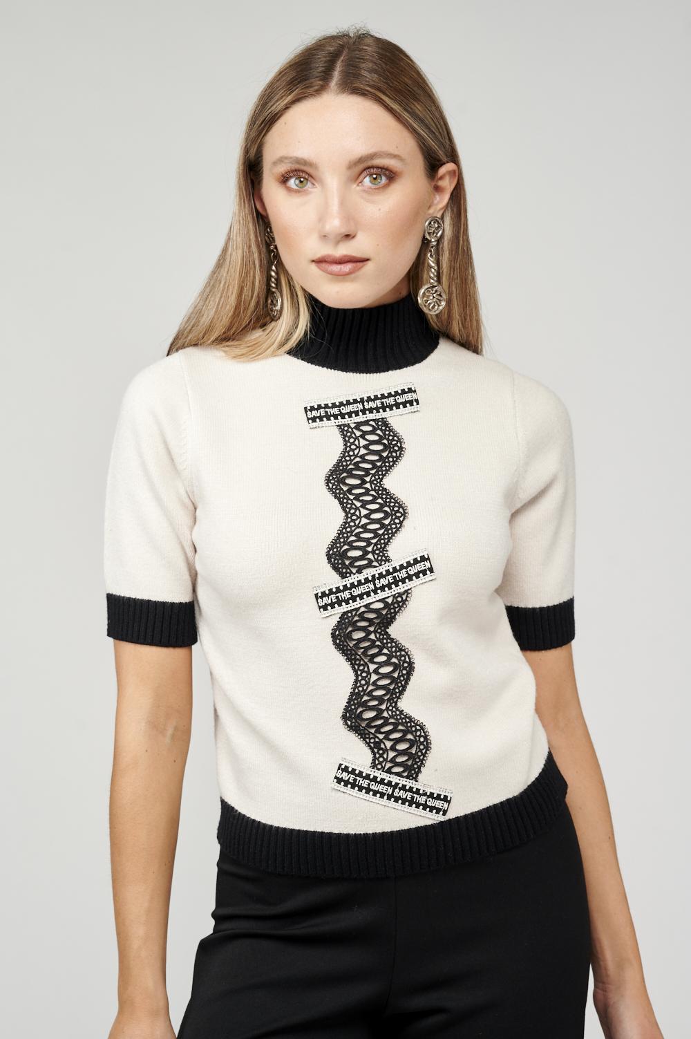 Save The Queen Maglia corta a mezze maniche