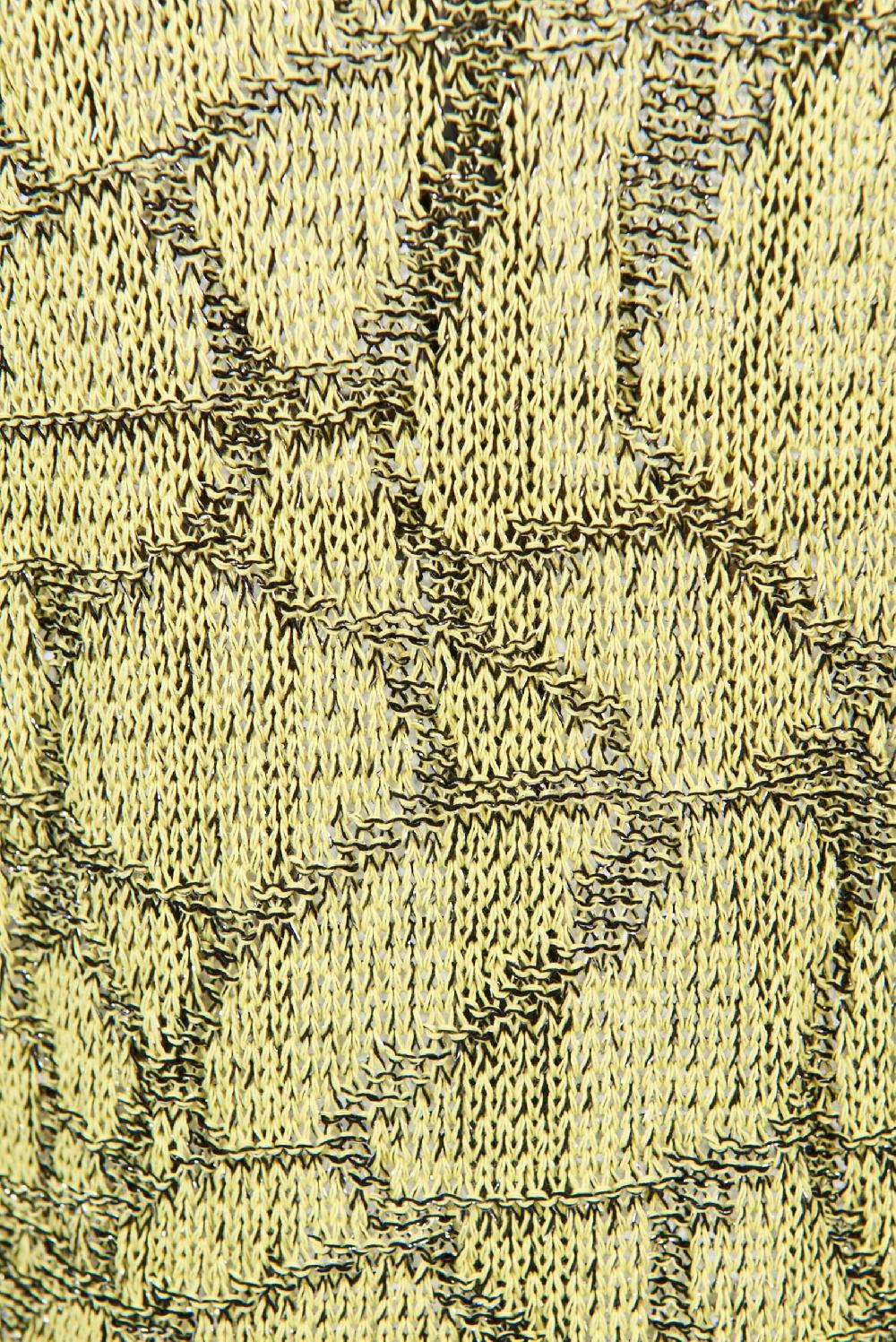 Save The Queen Maglia Gialla Con Ricamo