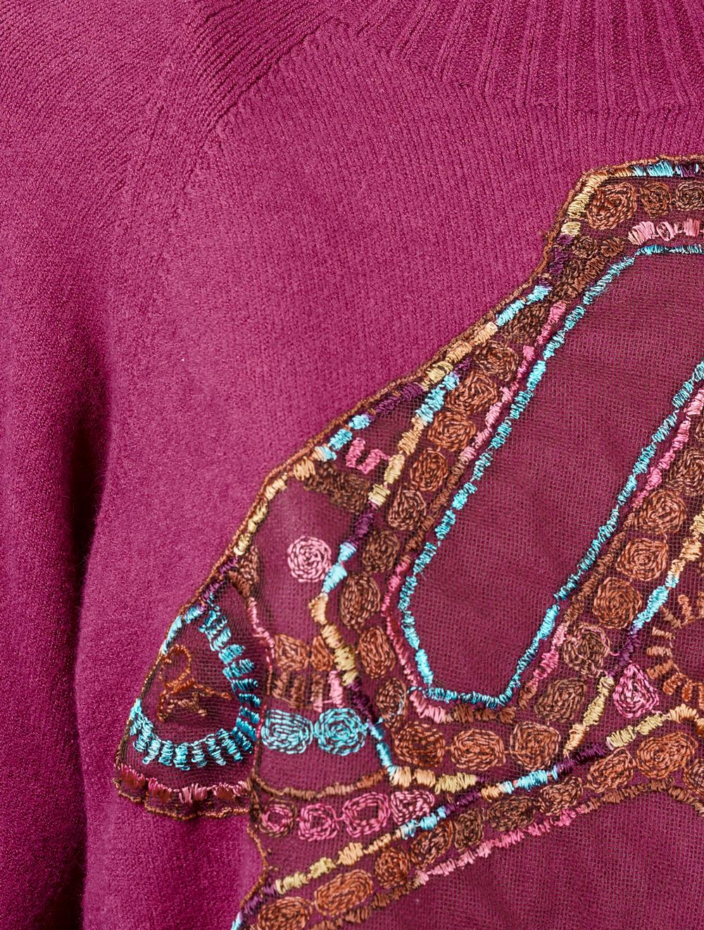 Save The Queen Maglia In Tricot Fuxia