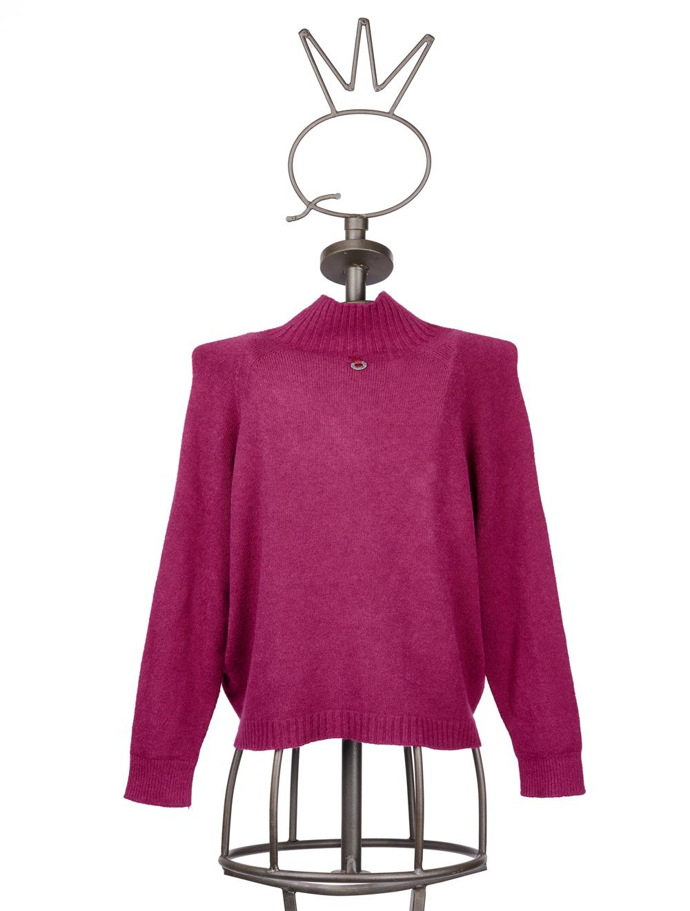 Save The Queen Maglia In Tricot Fuxia