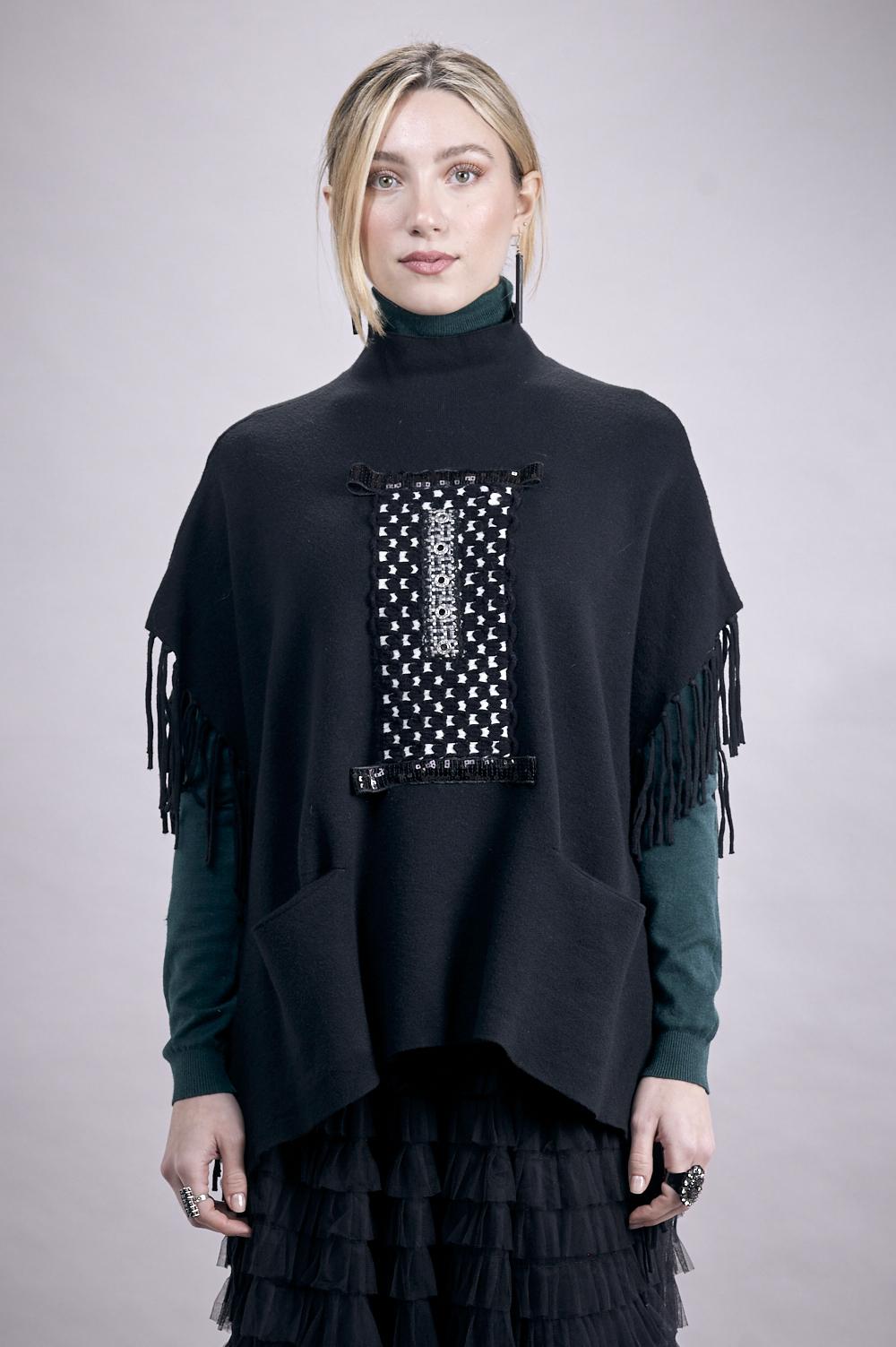 Save The Queen Maglia in tricot nera