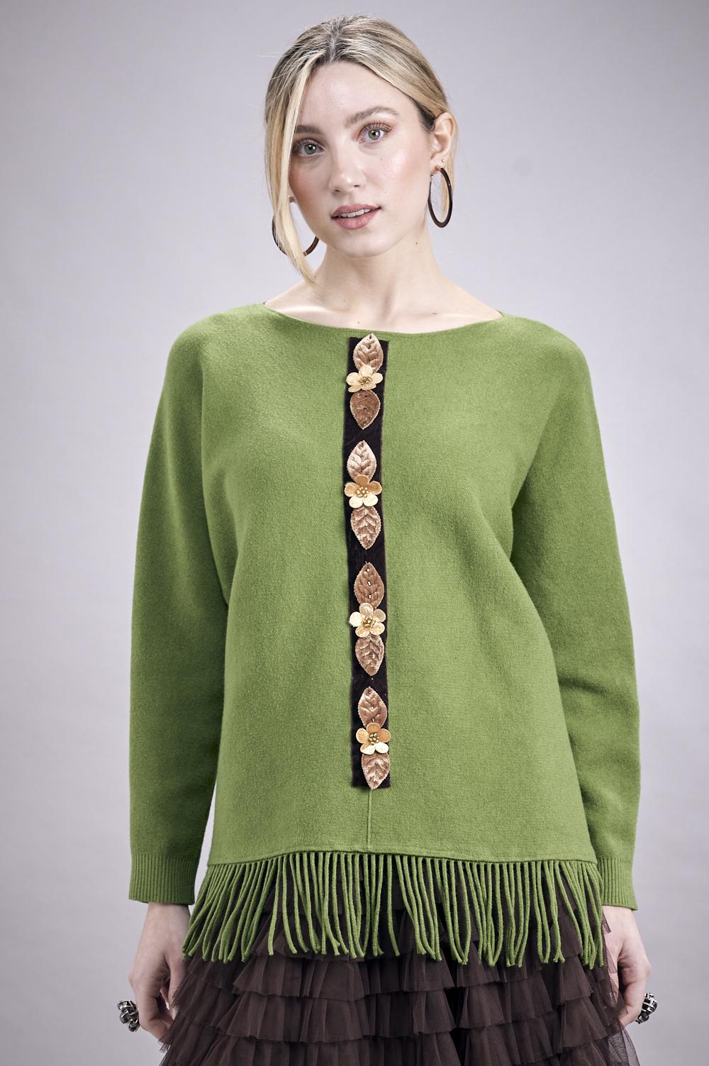 Save The Queen Maglia In Tricot Verde