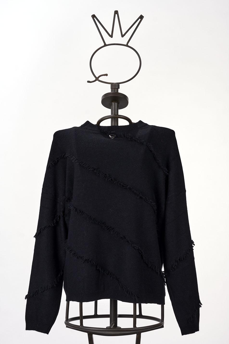 Save The Queen Maglia Larga Nera