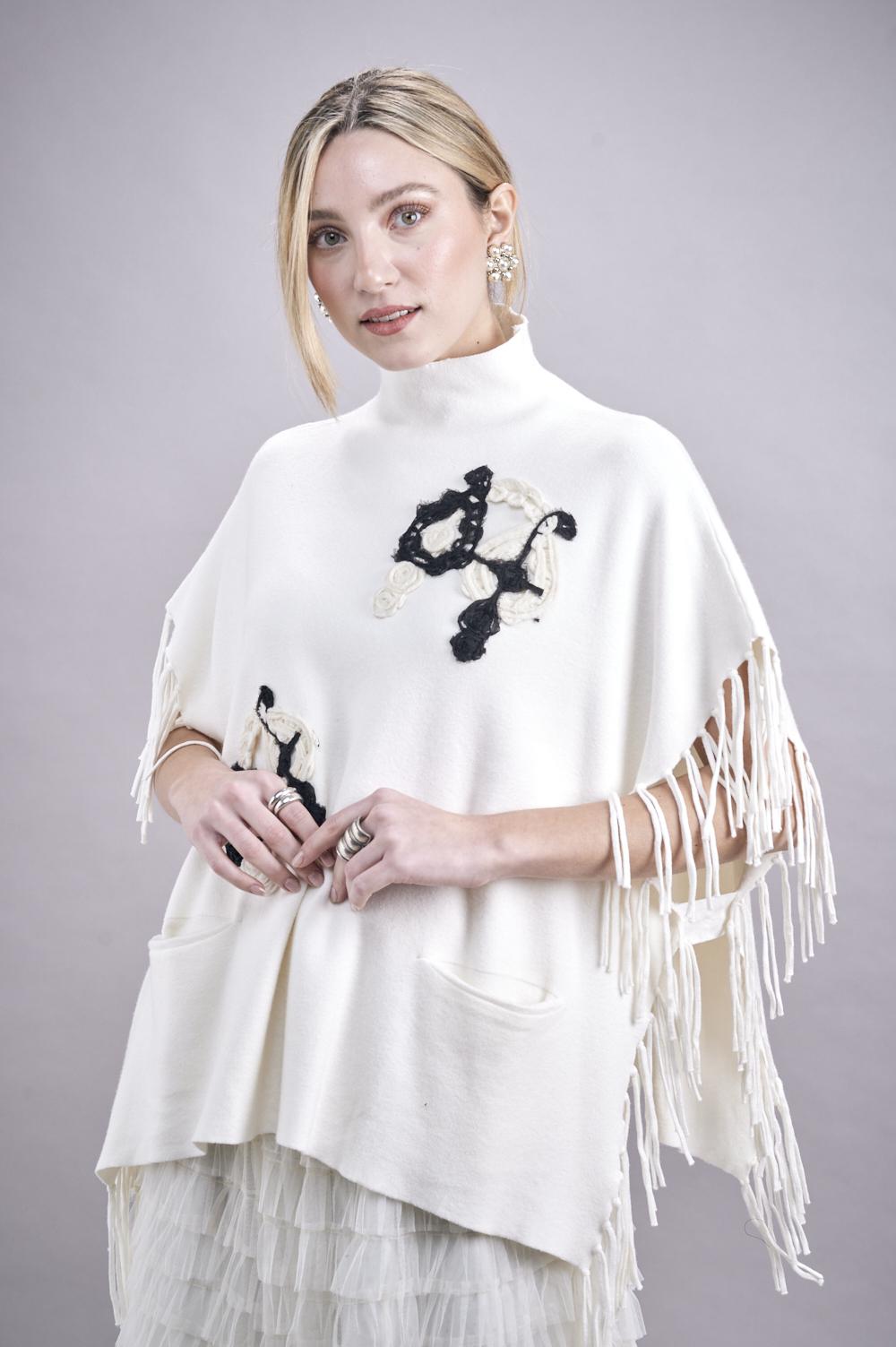 Save The Queen Maglia Panna In Tricot