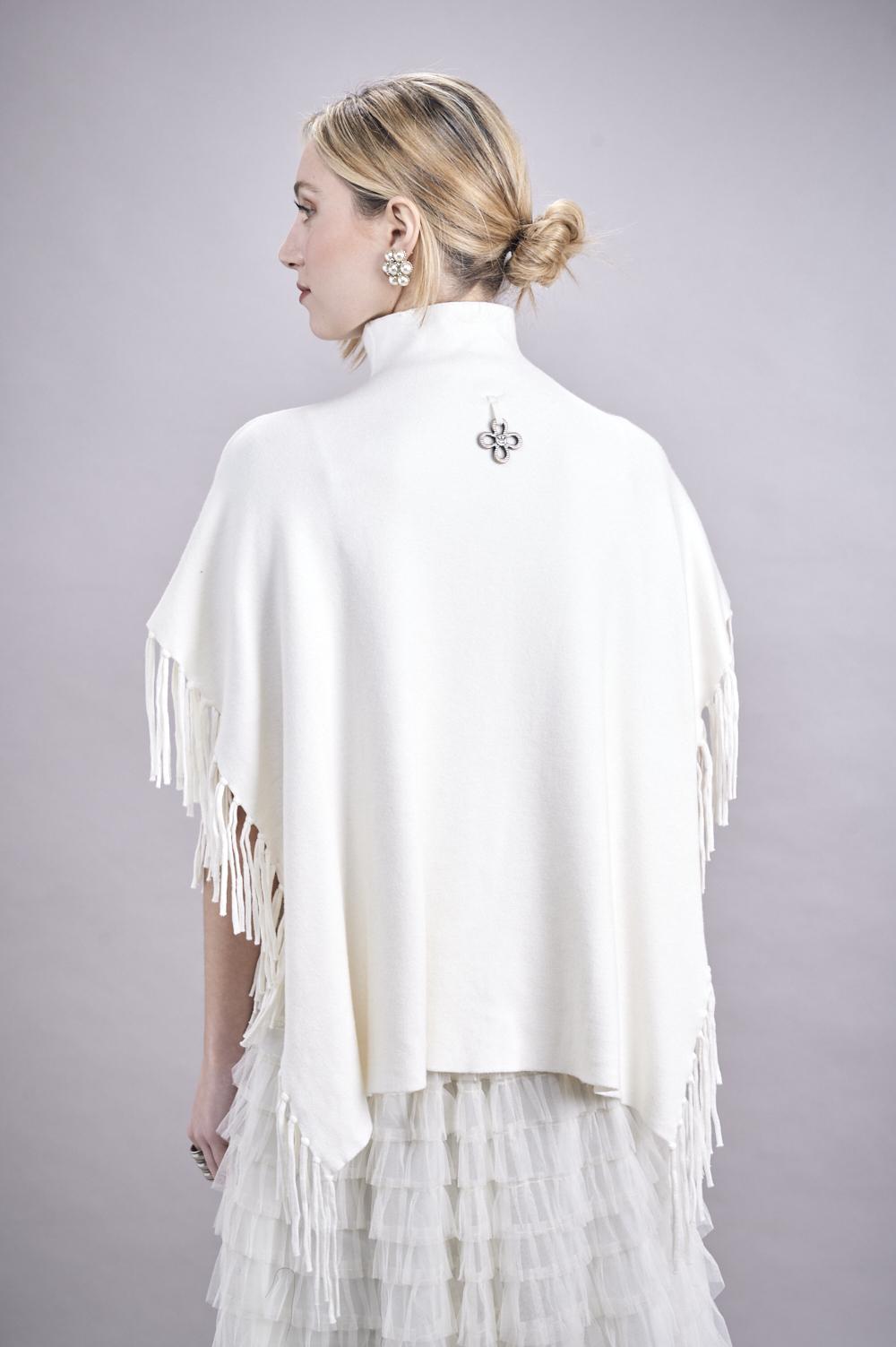 Save The Queen Maglia Panna In Tricot