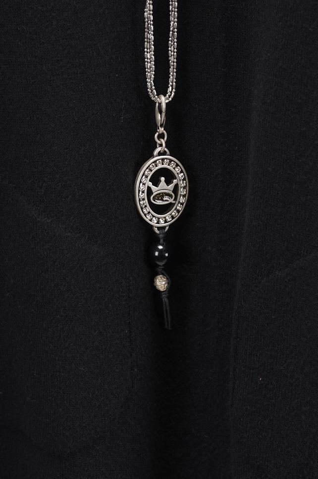 Save The Queen Maxi Maglia Con Collana