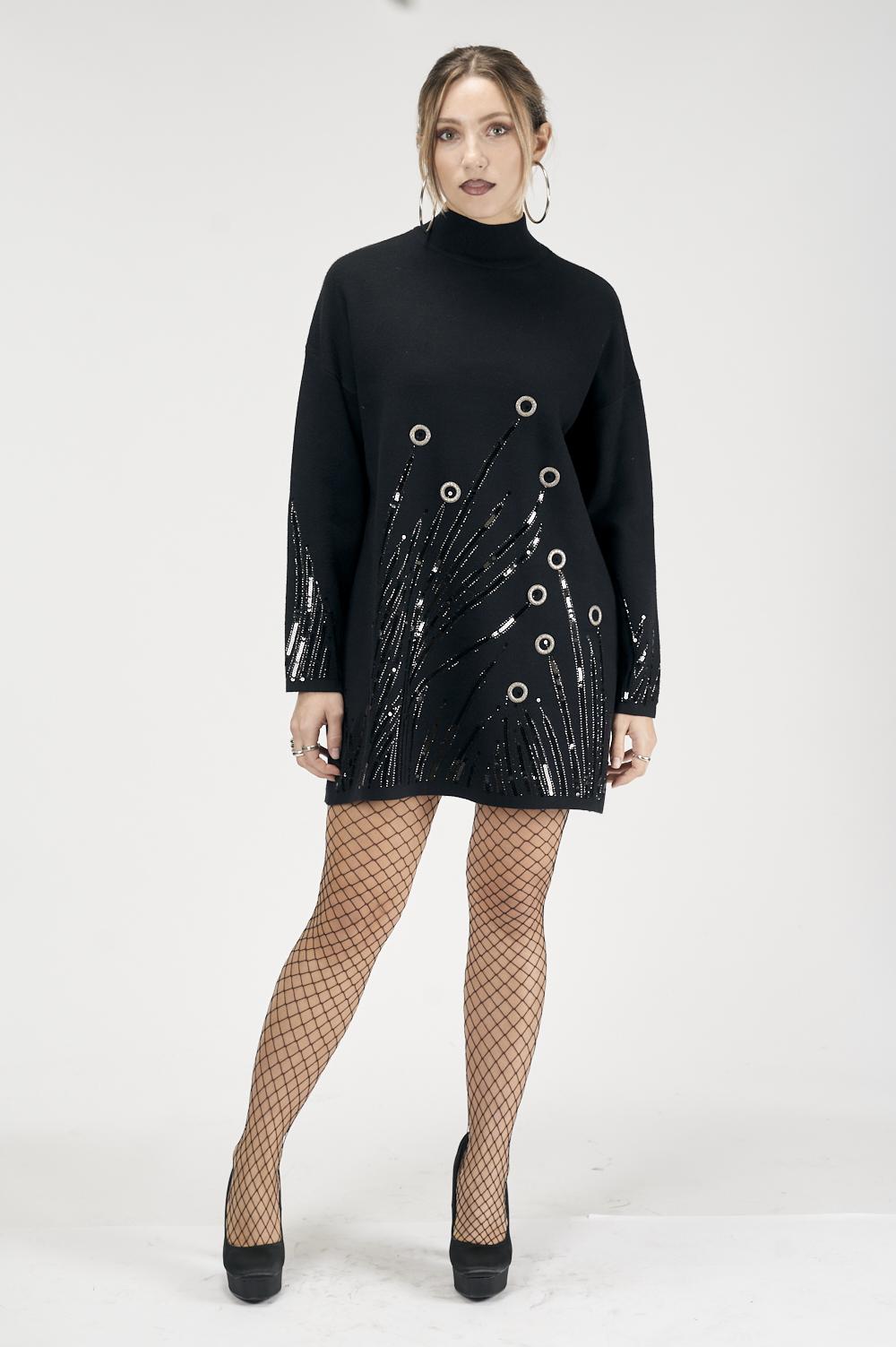 Save The Queen Maxi Maglia Nera