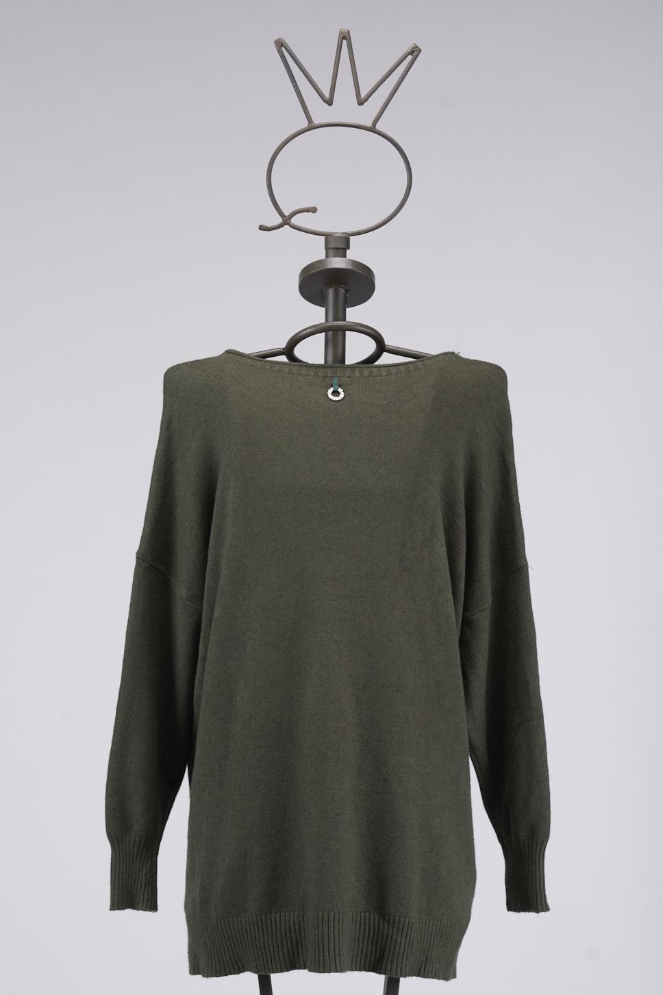 Save The Queen Maxi Maglia Verde Militare