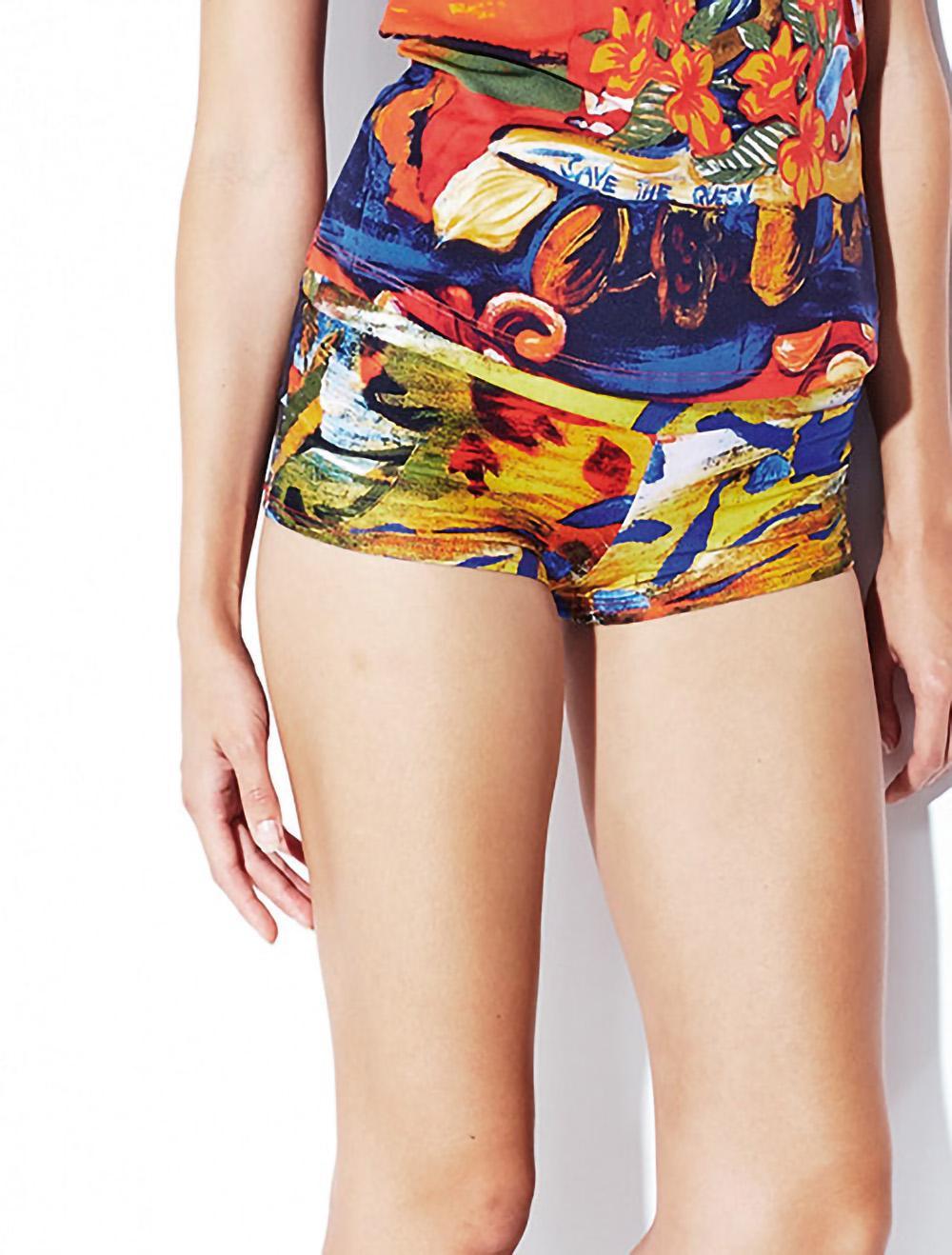 Save The Queen Pantaloncino con stampa fantasia