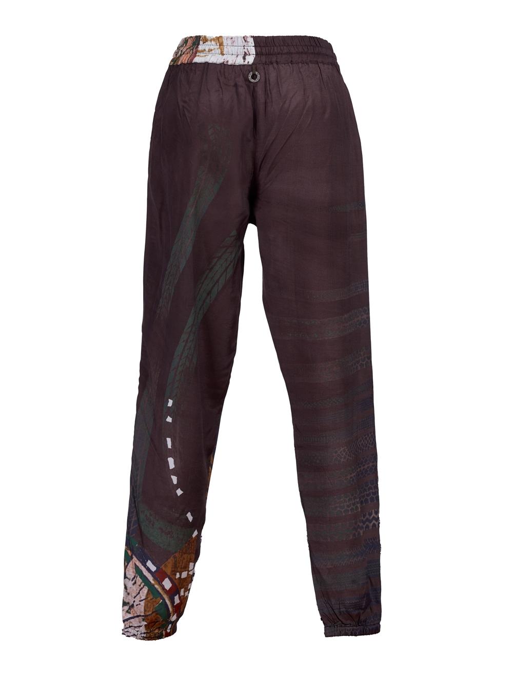 Save The Queen Pantalone In Viscosa Stampato