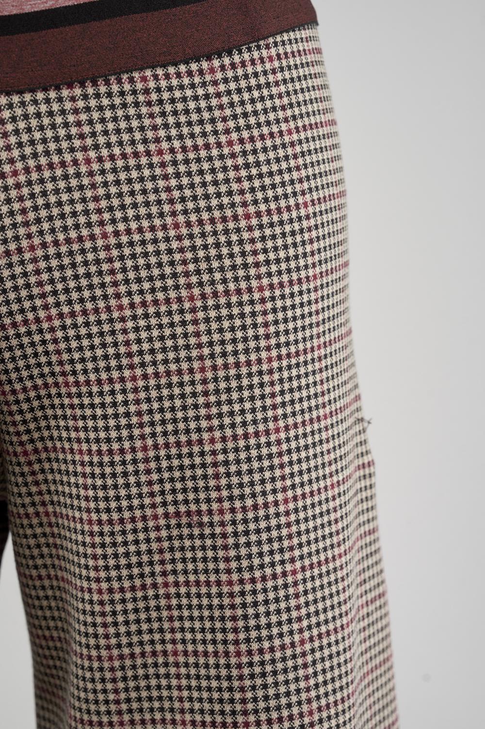 Save The Queen Pantalone Largo A Quadretti