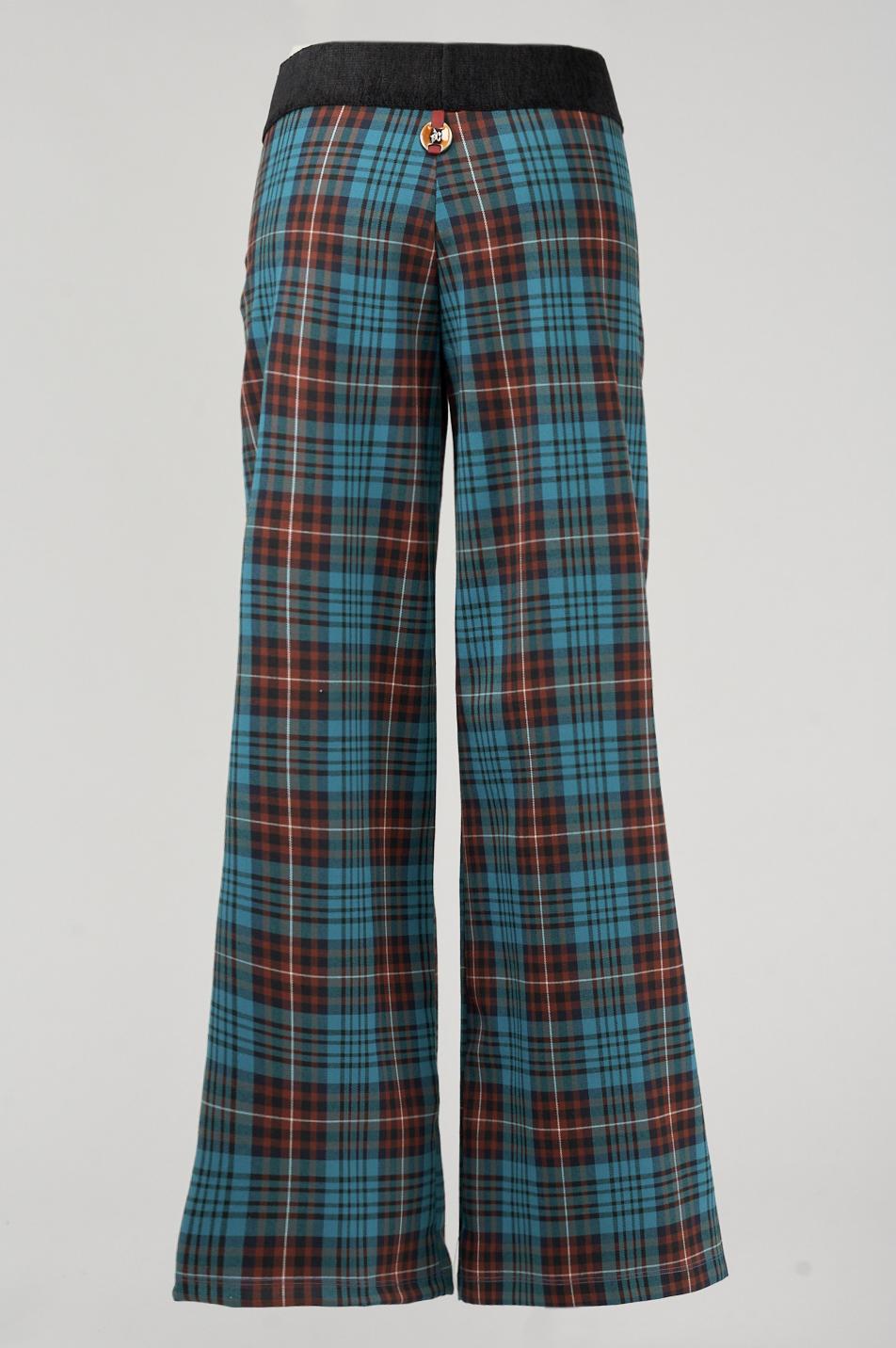 Save The Queen Pantalone Largo A Quadri