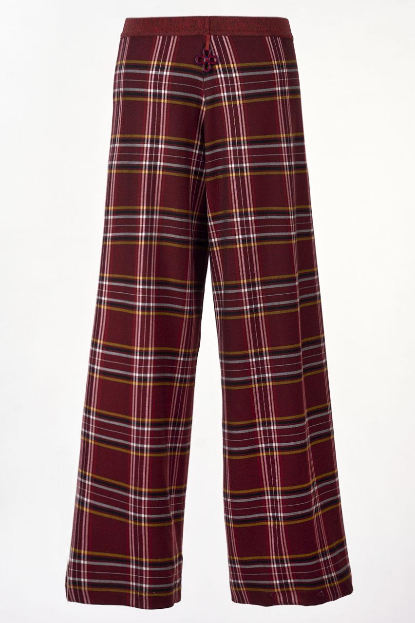 Save The Queen Pantalone Largo A Quadri