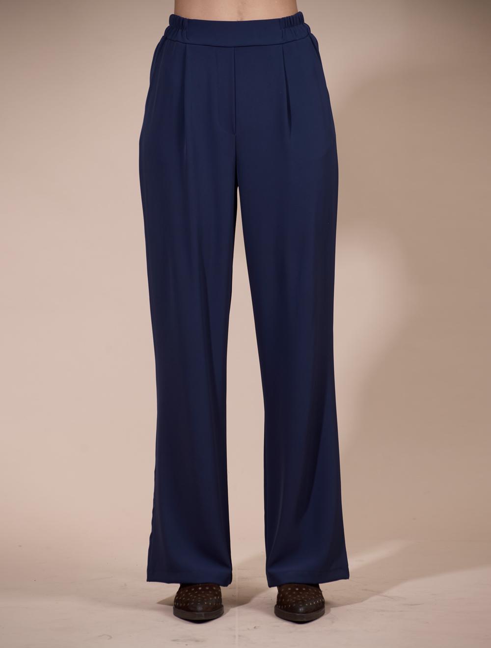 Save The Queen Pantalone Largo Blu