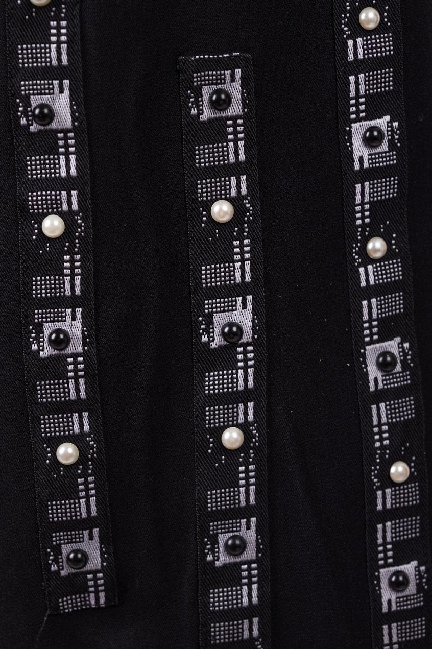 Save The Queen Pantalone Largo Nero