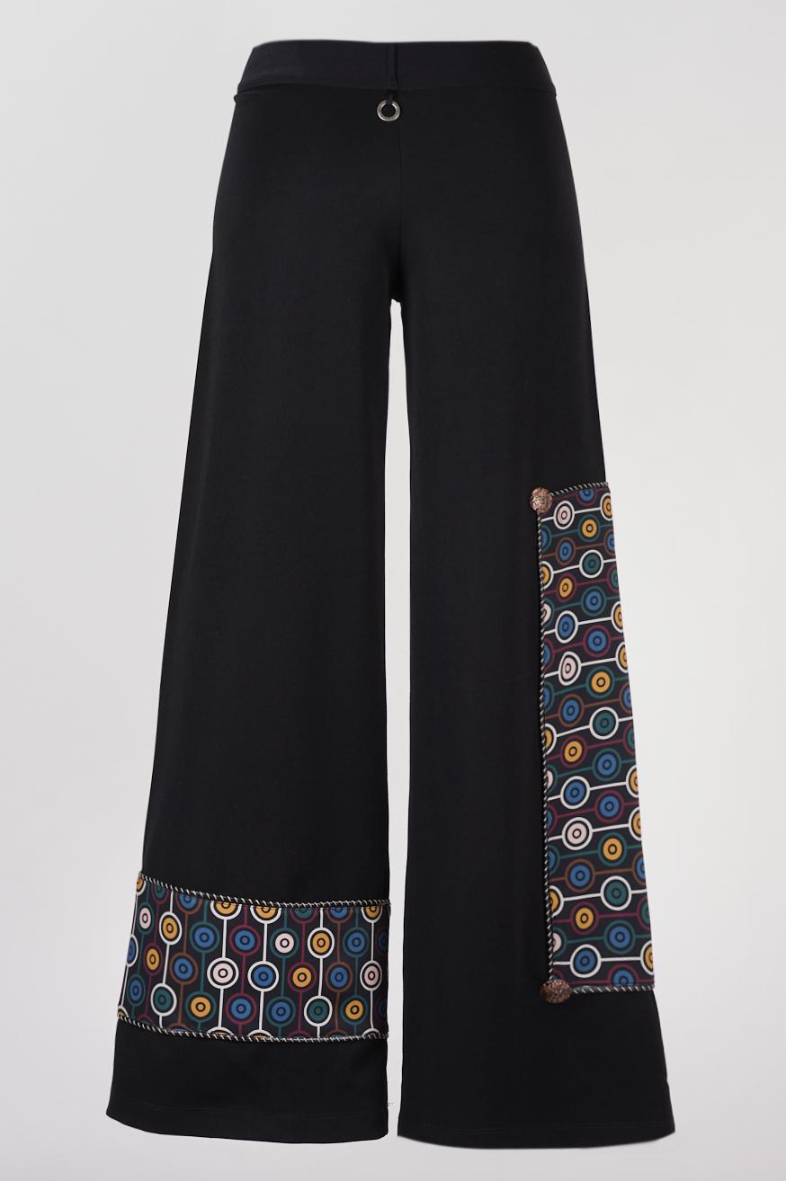 Save The Queen Pantalone Largo Nero