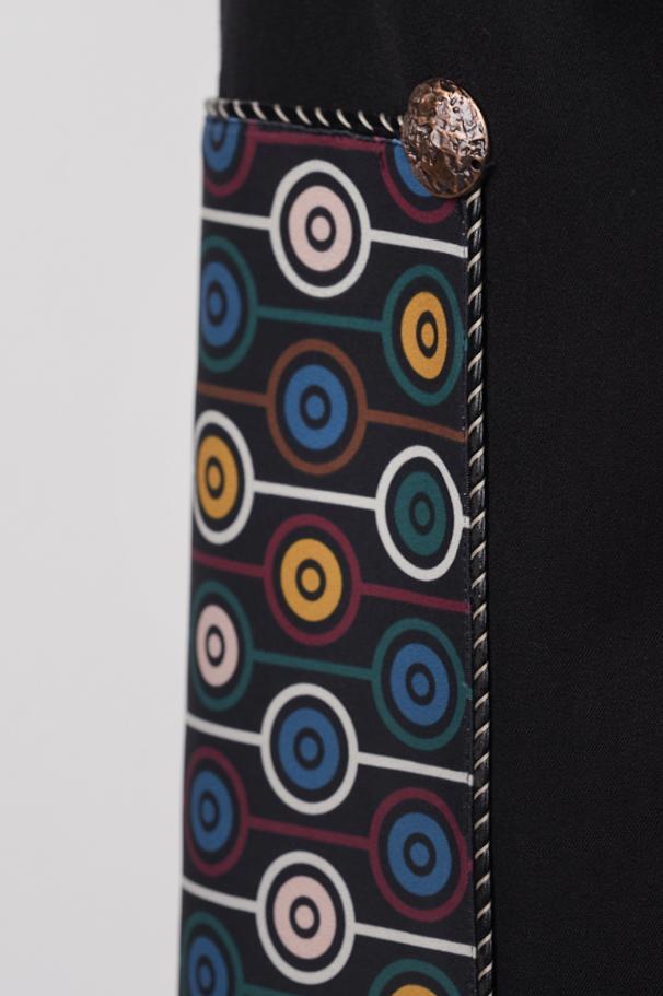 Save The Queen Pantalone Largo Nero