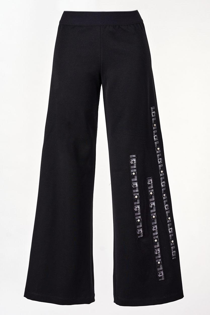 Save The Queen Pantalone largo nero