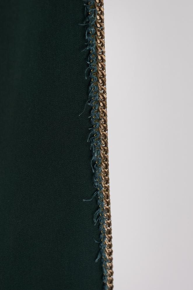 Save The Queen Pantalone Largo Verde Bottiglia