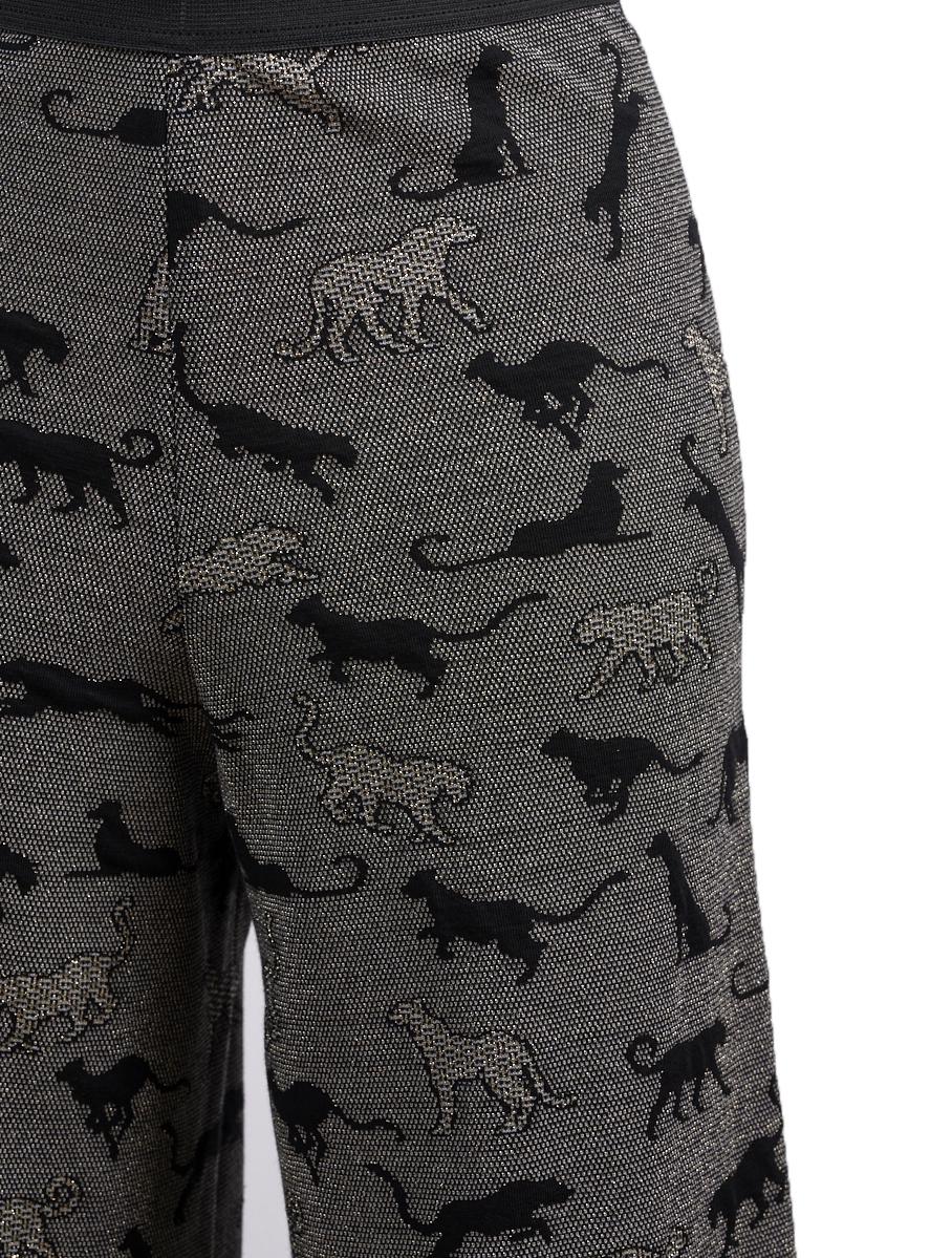 Save The Queen Pantalone Palazzo In Jacquard