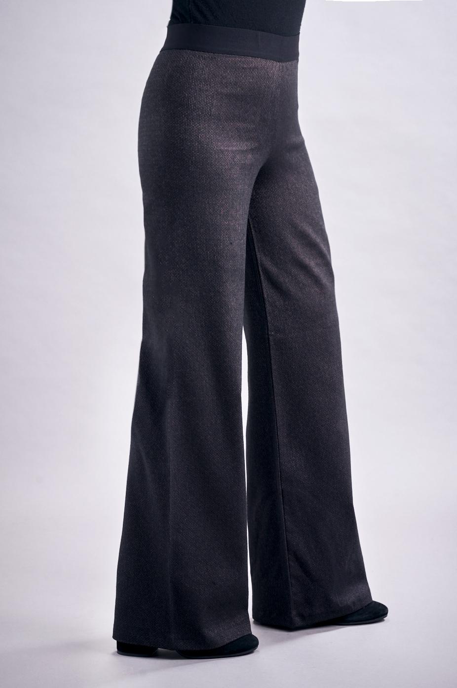 Save The Queen Pantalone Palazzo Jacquard