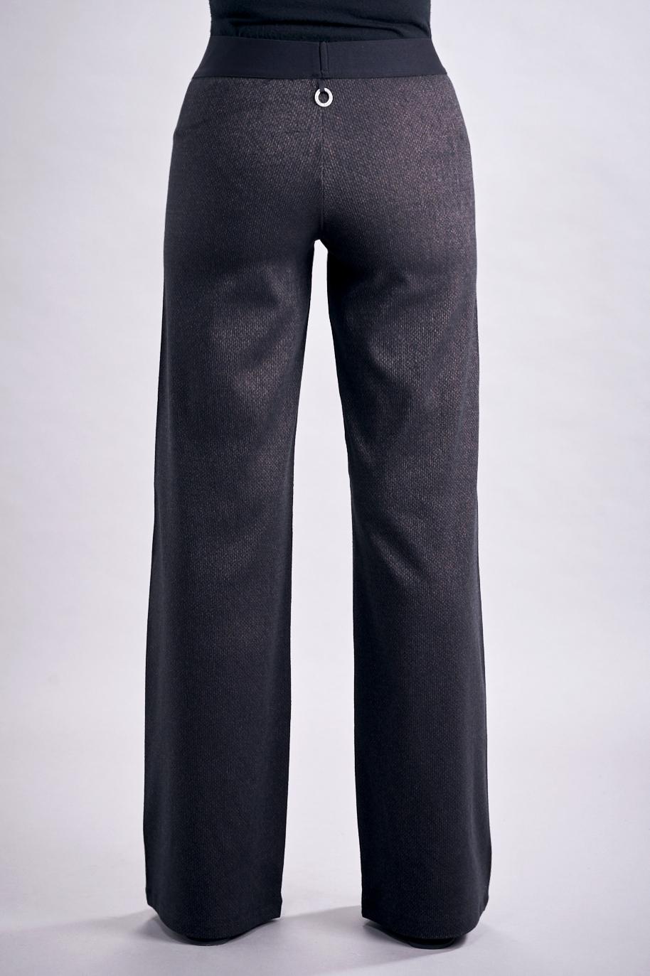 Save The Queen Pantalone Palazzo Jacquard