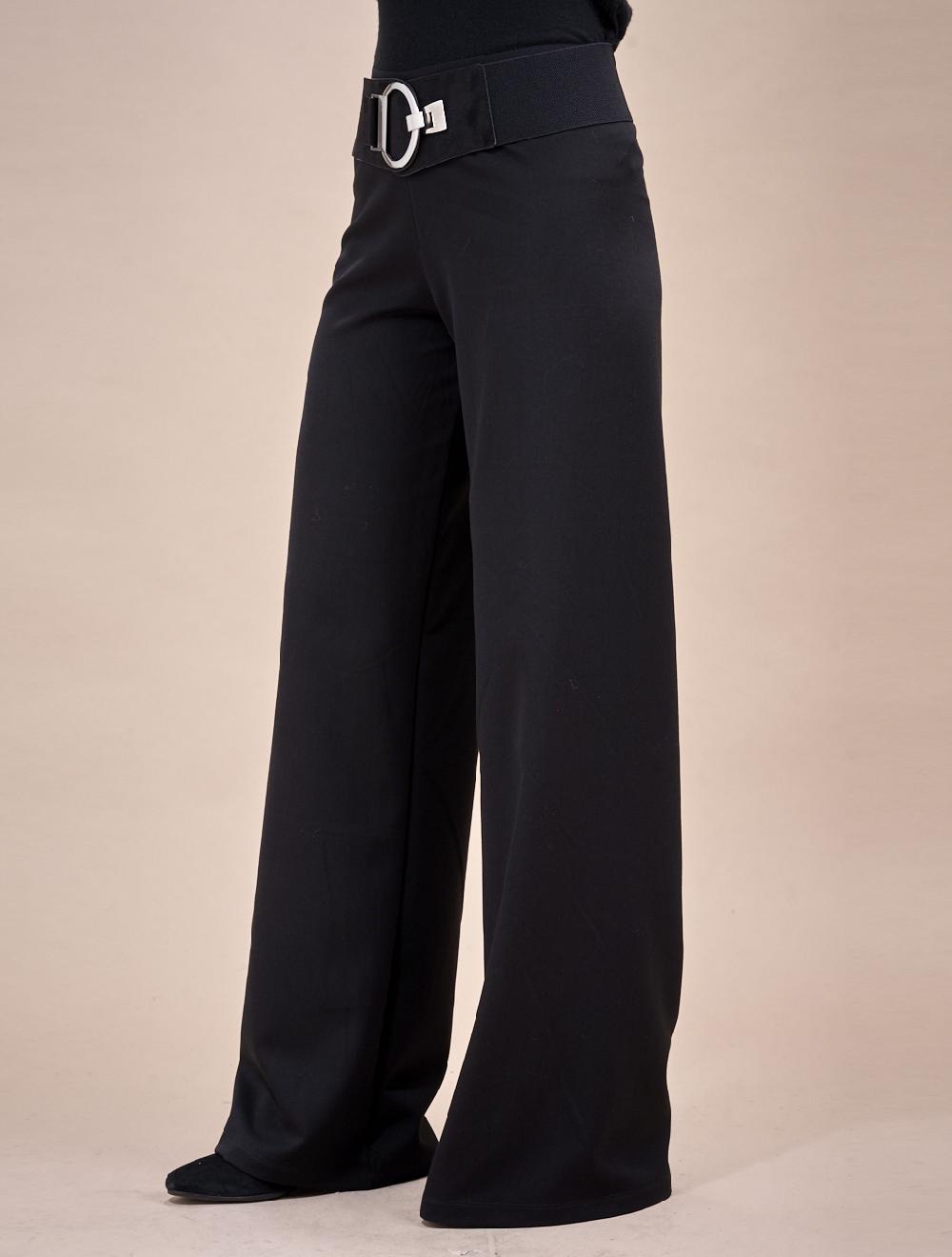 Save The Queen Pantalone Palazzo Nero