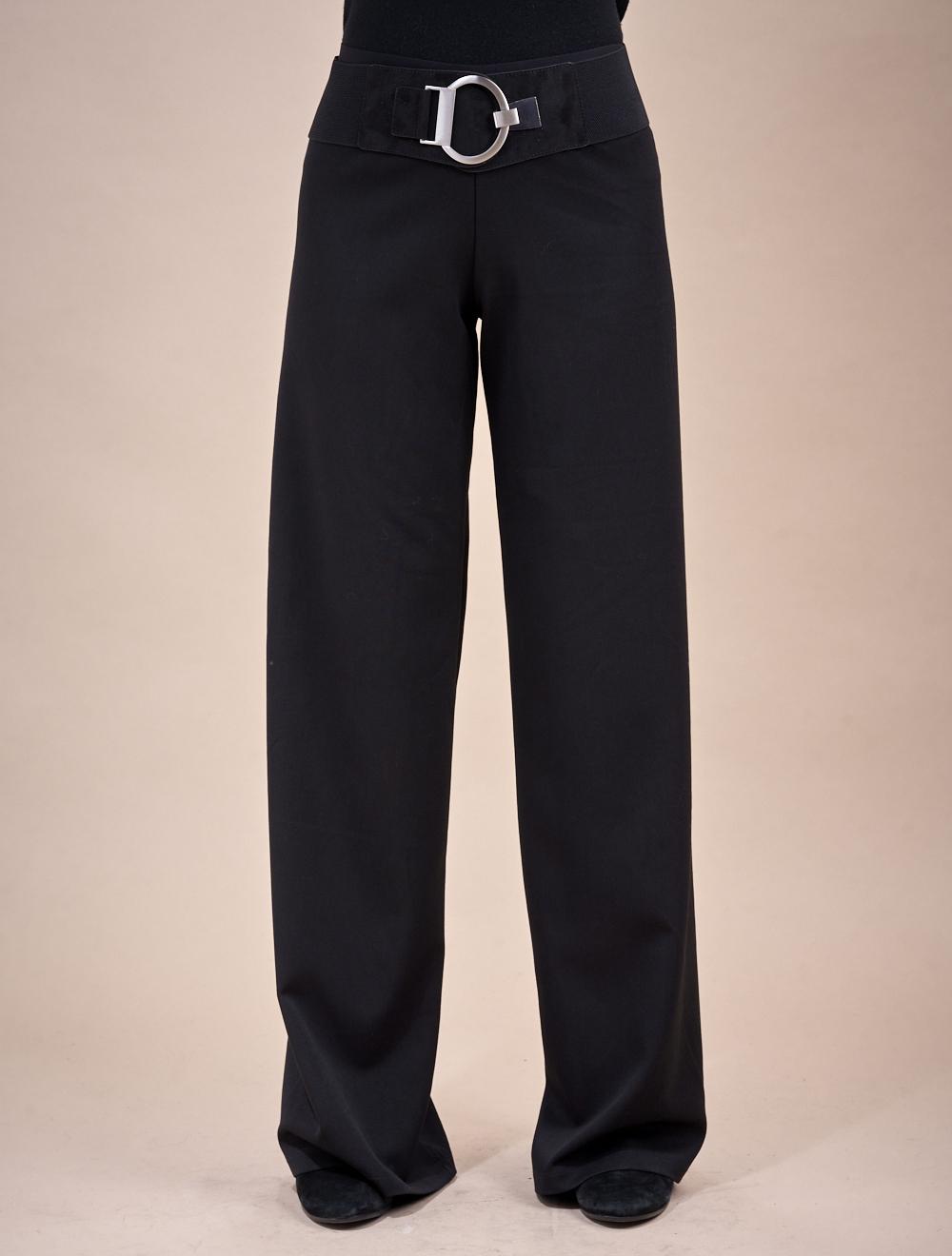 Save The Queen Pantalone Palazzo Nero