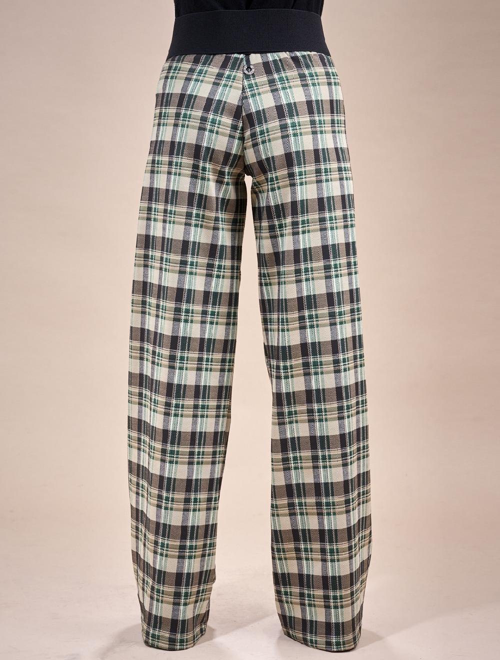 Save The Queen Pantalone Palazzo Scozzese