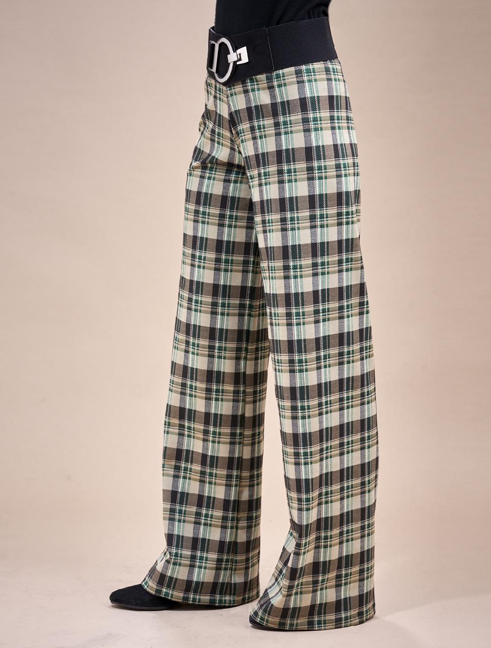 Save The Queen Pantalone Palazzo Scozzese