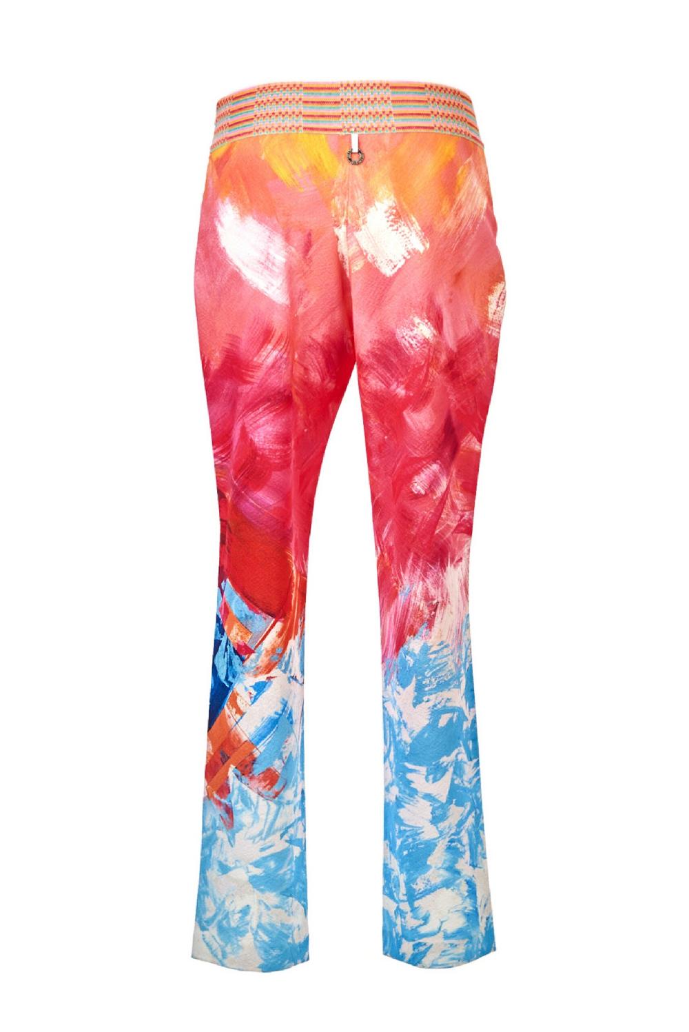 Save The Queen Pantaloni Con Stampa Floreale