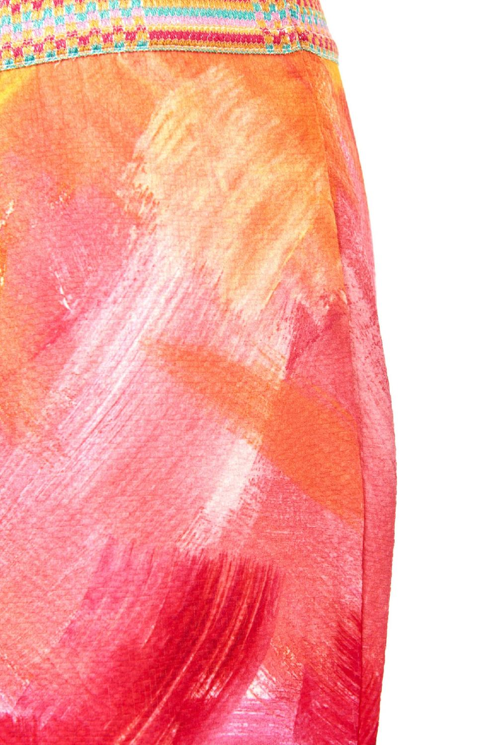 Save The Queen Pantaloni Con Stampa Floreale