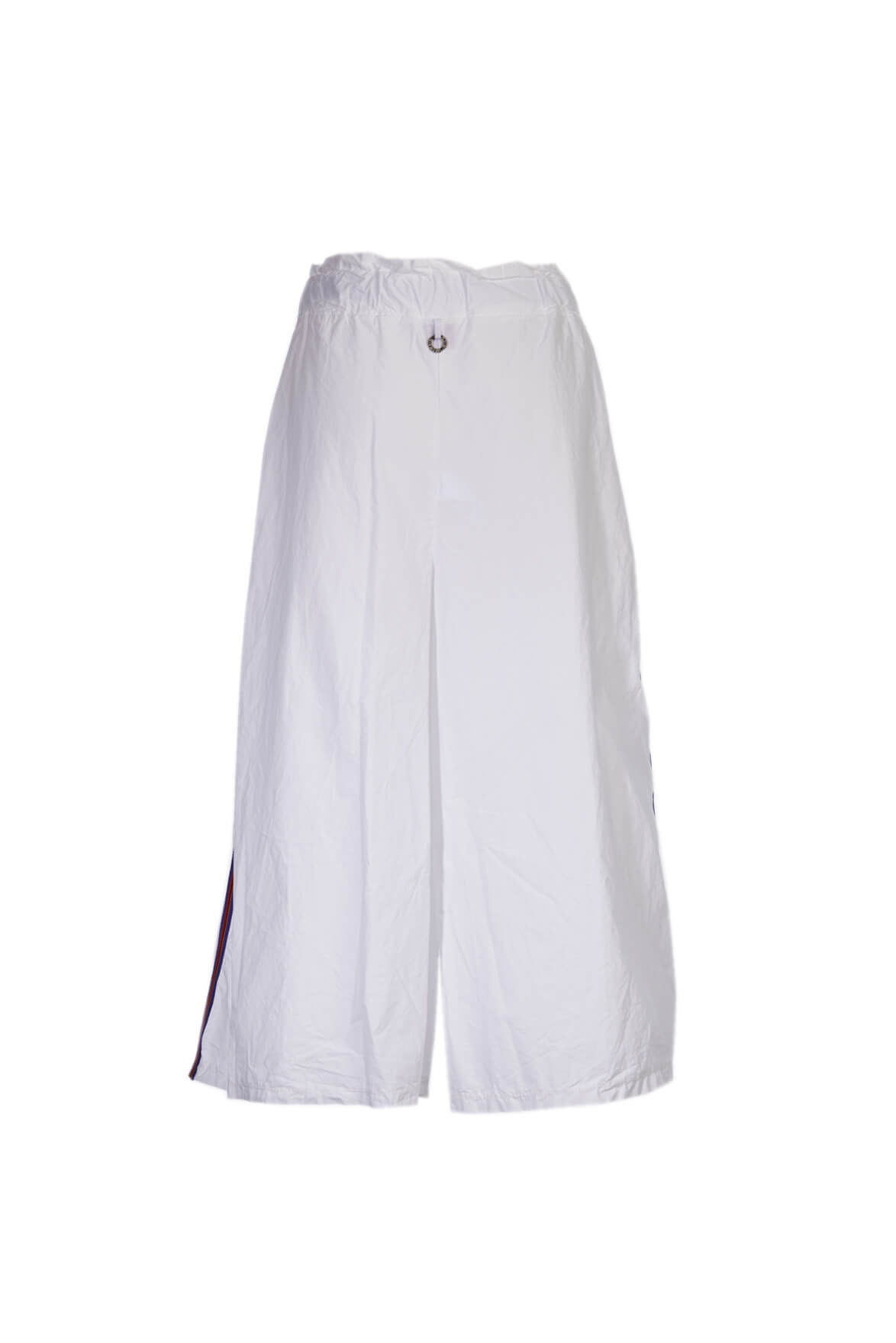 Save The Queen Pantaloni In Cotone Bianco